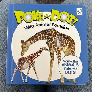 Poke a dot book - wild animal families